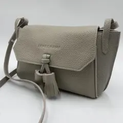 極美品　ロンシャン ペネロペ クロスボディバッグ ショルダーバッグ　ベージュ