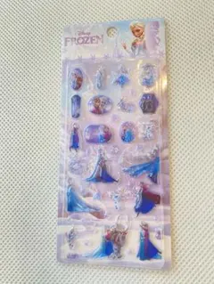 ディズニー　アナ雪　立体シール