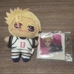 ブルーロック 士道龍聖 ブルロ展 ぬいぐるみ アクリルキーホルダー セット