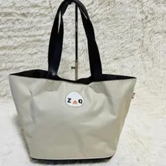 【美品】ZAQ ざっくぅ ショルダーバック ベージュ ユニセックス キャラクター