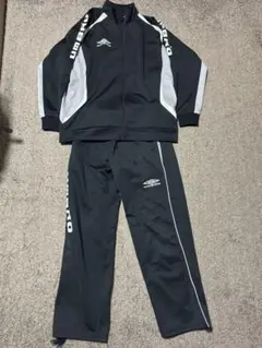 UMBRO ジャージ 上下セット 黒/グレー