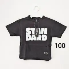 キッズ 半袖 Tシャツ 100cm 黒 ZERO standardのサムネイル