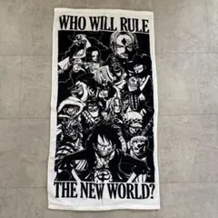 【新品】ONE PIECE タオル・手ぬぐい　猛者達のビッグタオル