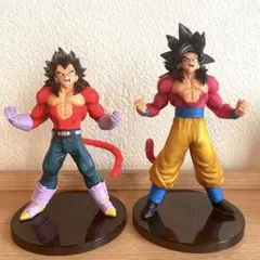 ドラゴンボールGT 超サイヤ人4 孫悟空 ベジータフィギュアセットのサムネイル