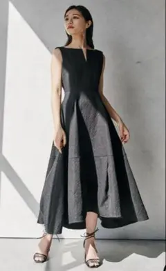 LAUBEBLANC Keyneck Jacquard Dress