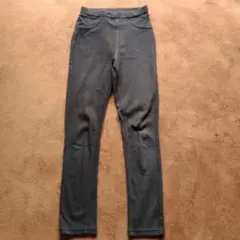 長ズボン ブラック 150 ポケット付き　ストレッチ素材