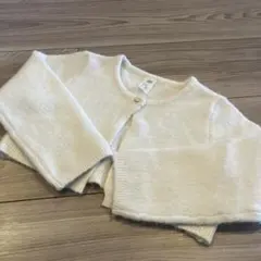 キッズ　ニットカーデ　3-4y
