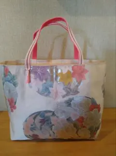 中古帯リメイクトートバッグ（ハンドメイド）1003