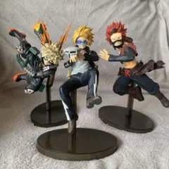 僕のヒーローアカデミア　爆豪勝己　切島鋭児郎　上鳴電気　フィギュア