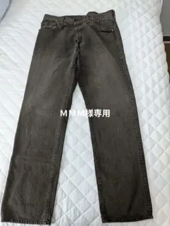 Levi's 501 ブラウン ストレートデニム W36 L32
