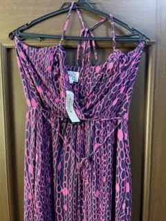 【新品未使用】Milly ホルターネック マキシ丈 ロングワンピース ドレスのサムネイル