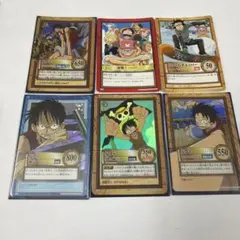 ルフィ、ナミ、ゾロ、サンジ、ウソップ 5枚 ワンピースハイパーバトル