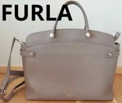 お値下げしました⭐️FURLA 2way ハンドバッグ ショルダーバッググレージュ