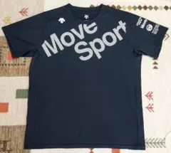 MOVE Sport　半袖Tシャツ　ネイビーのサムネイル