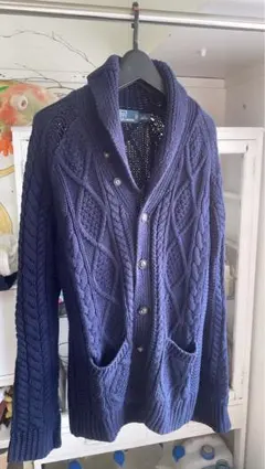 Polo by Ralph Lauren ショールカラーカーディガン ニット