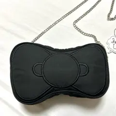 HELLO KITTY × UNITED ARROWSリボン ショルダーバッグ黒