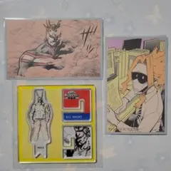 ヒロアカ原画展　アクリルXフィギュア オールマイト