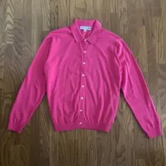 ユニクロ　INES DE LA FRESSANGE ピンク カーディガン L