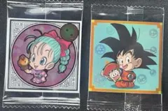 ドラゴンボール　ウエハース　シール　孫悟空　ブルマ　龍球レアなど　5枚　ポルンガ