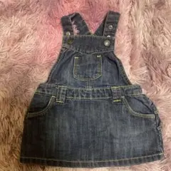 OLD NAVY キッズ デニム ジャンパースカート 80cm 可愛い