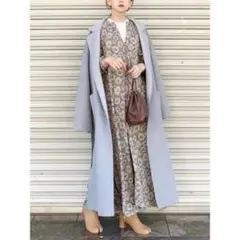 【新品】Re:EDIT ロング丈 ガウンコート