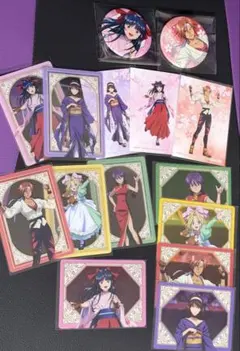 サクラ大戦　カード　缶バッジ