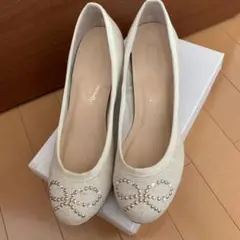 リボン　ハイヒール　パンプス