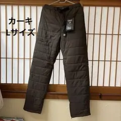 WARKMANレディース 高撥水キルトウォームパンツ カーキ L