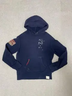 Ralph Lauren ネイビーパーカー ヴィンテージ加工　Mサイズ