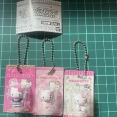 ハローキティ コレクターズマスコットII ラメ入りオーロラピンク