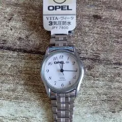 美品◆動品◆オペル ヴィータ レディース 3針クウォーツ◇白◆OPEL VITAのサムネイル