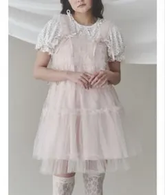 merryjenny チュールコルセットミニワンピース