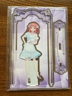 五等分の花嫁　中野二乃　フレーム付きアクリルフィギュアスタンド　シナモロール