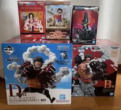 海賊王への道】ワンピースフィギュア B賞 ギア2 D賞 ギア4 2個セット