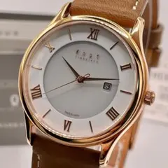 未使用級美品稼働品！ knot ノット CS-32 クラシックソーラー 腕時計