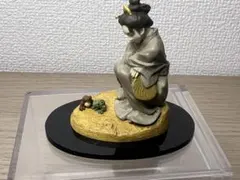美人観蛙戯図　河鍋暁斎　画鬼盆景のサムネイル