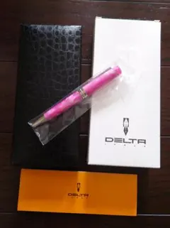 DELTA Vintage-collection Pink 万年筆　字幅F DELTA Vintage-collection Pink 万年筆 字幅F