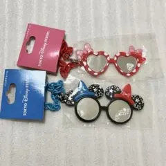 バラ売り⭕️ 東京ディズニーリゾート ミッキー ミニー サングラス　バッグチャーム