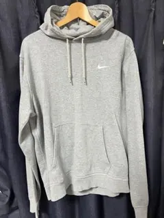 90s Nike グレー フード付きトレーナー Lサイズ