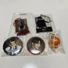 NAOTO JSB3 アクリルキーホルダー 缶バッジ 5点セット