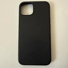 ブラック iPhone13純正レザーケース➕おまけ