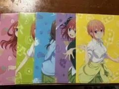 五等分の花嫁 A5クリアファイル セブンイレブン アイス ノベルティ非売品グッズ