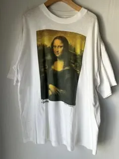 90s USRobotics モナリザ Tシャツ XL ホワイト ビンテージ - メルカリ