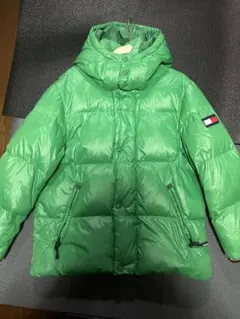 Tommy HILFIGER ダウンジャケットグリーン　L
