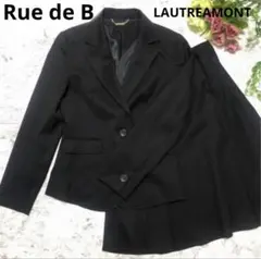 美品♡ リューデベー　ジャケット　スカート　セットアップ　ロートレアモン　黒　M