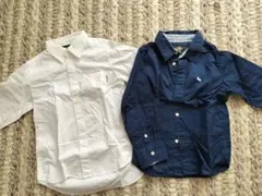 コムサイズム＆L.O.G.G ブルー(110cm)　ホワイト(120cm)