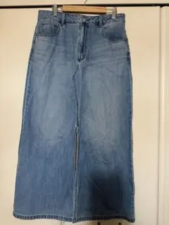 GU デニムスカート XL ブルー