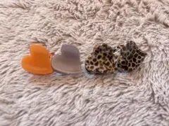 ハート型ヘアピン 3点セット
