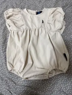 つ*き様 イーストボーイ　ベビー服　ロンパース　春　夏　80 クリーム色のサムネイル
