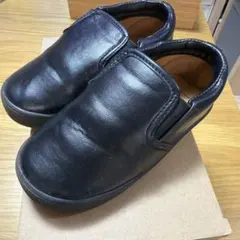 devirock 黒 スリッポン フォーマルシューズ　17cm